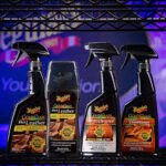Meguiar's producten van de gold line naast elkaar