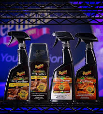Meguiar's producten van de gold line naast elkaar